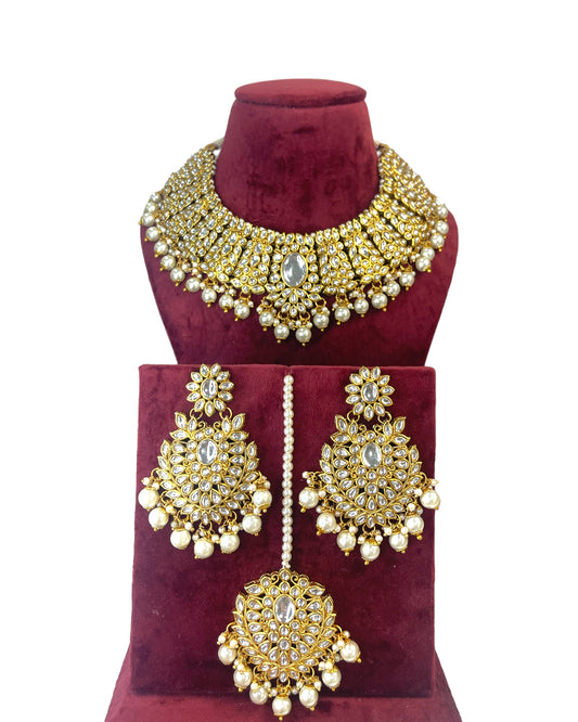 Gold Kundan Set