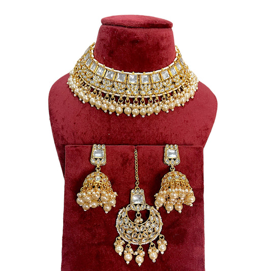 Gold Kundan Set