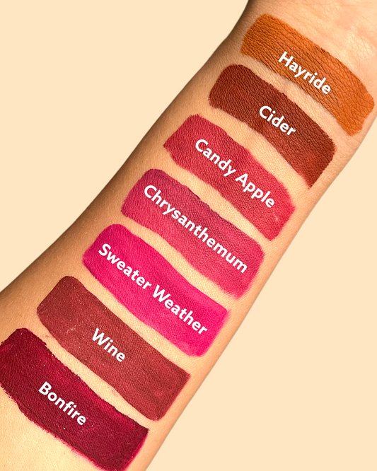 Fall Matte Liquid Lipsticks